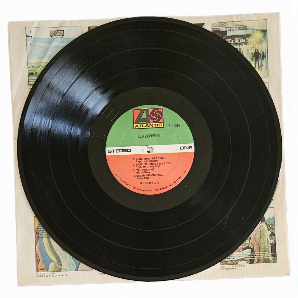LED ZEPPELIN•Led Zeppelin•Jan 13 1969 US Stereo(#SD 8216) Terre Haute, 1st Press - Picture 4 of 11
